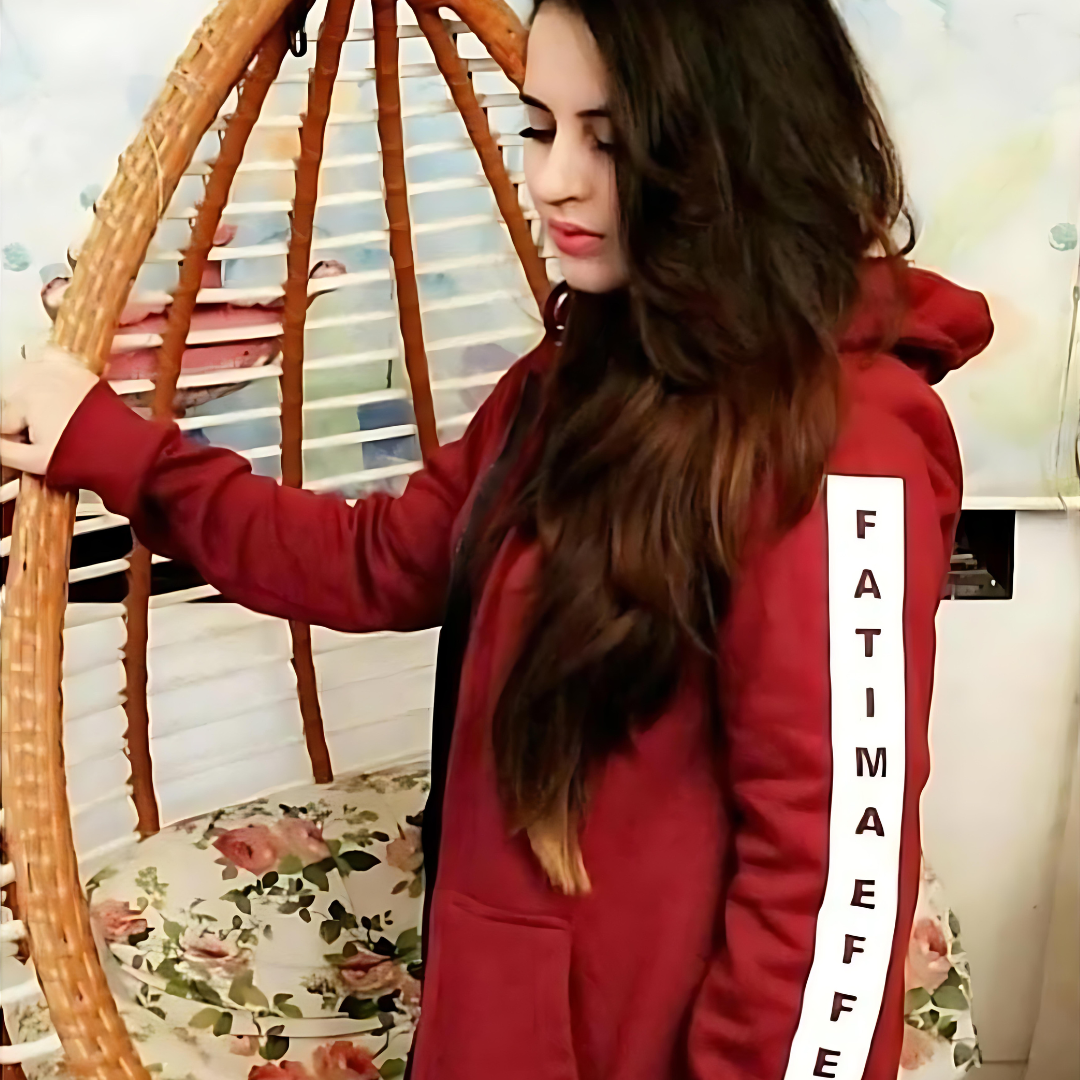 Vertical Name Hoodie โ Sleeve Design Edition