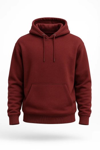 Basic Hoodie Maroon