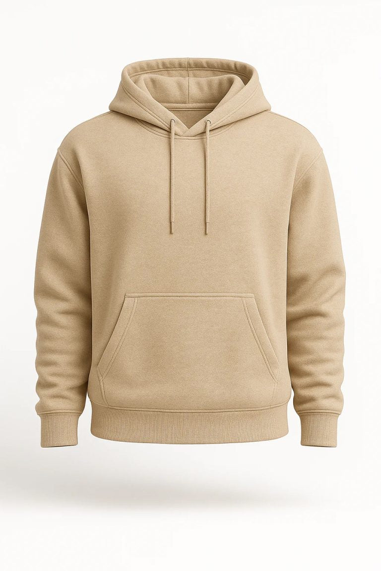 Basic Hoodie Beige