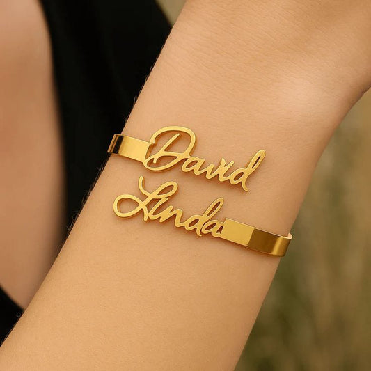 Double Name Bracelet