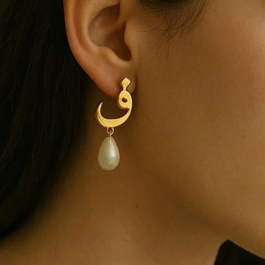 Custom Name Earings Single Letter