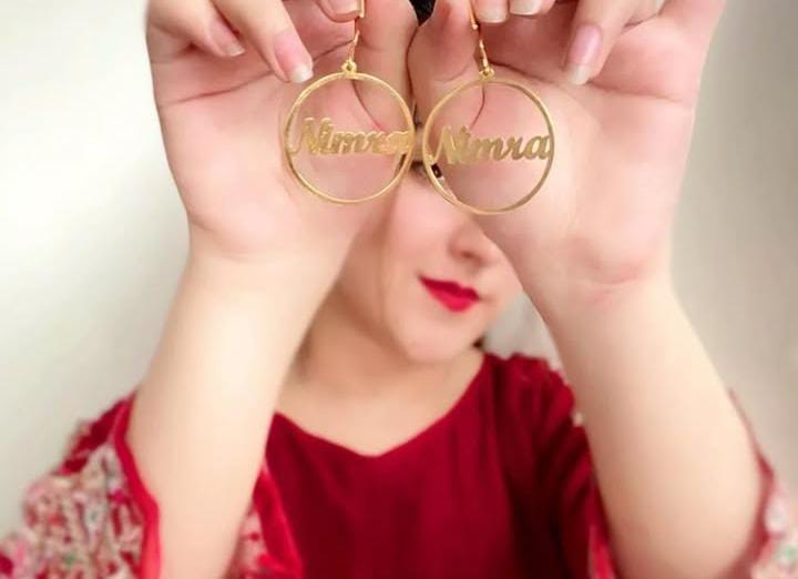Custom Name Earings