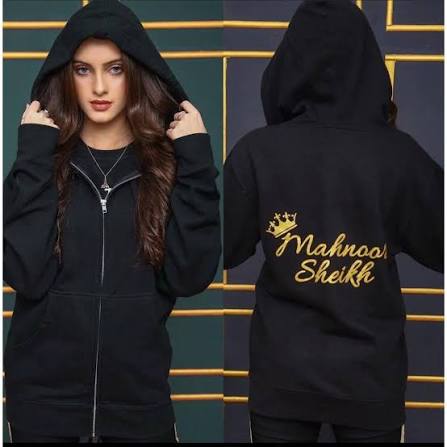 Arabic Name Hoodie – Premium Gold Print Edition