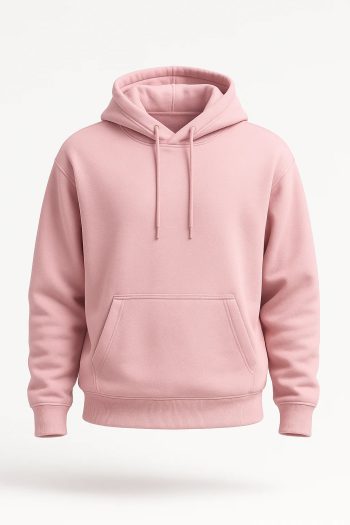Basic Hoodie Baby Pink